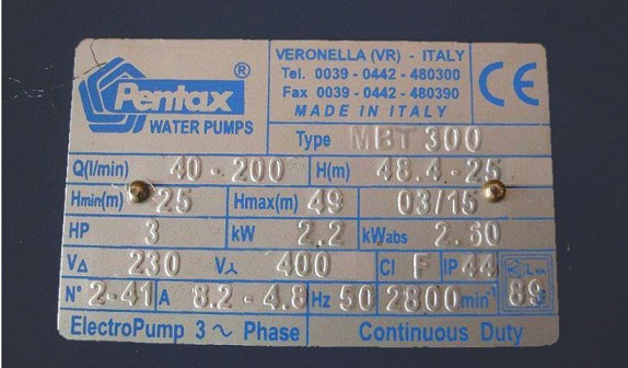 thông số máy bơm nước gia đình