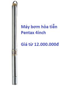 Báo giá máy bơm hỏa tiễn Pentax 6inch. 